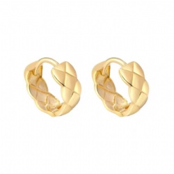 14K gold hoop earrings