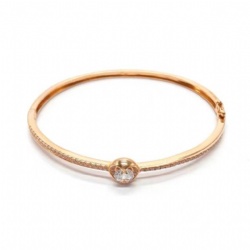 14K gold diamond bracelet